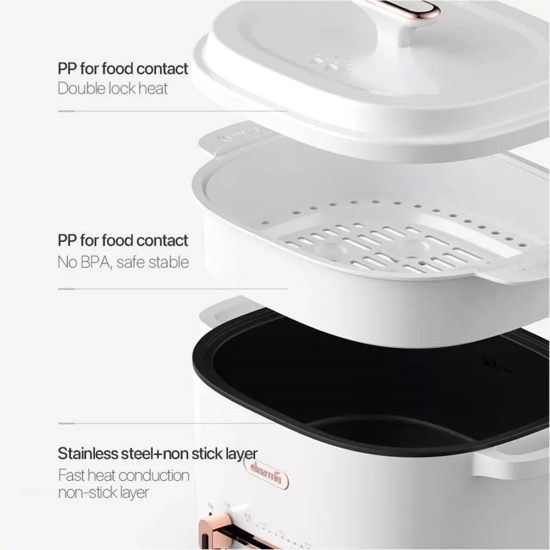 deerma multi-functional cooker dg20-3 deerma multi-functional cooker dg20-3