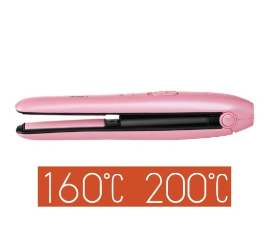 XIAOMI YUELI HS-525 Rechargeable Mini Hair Straightener Pink-3 XIAOMI YUELI HS-525 Rechargeable Mini Hair Straightener Pink-3