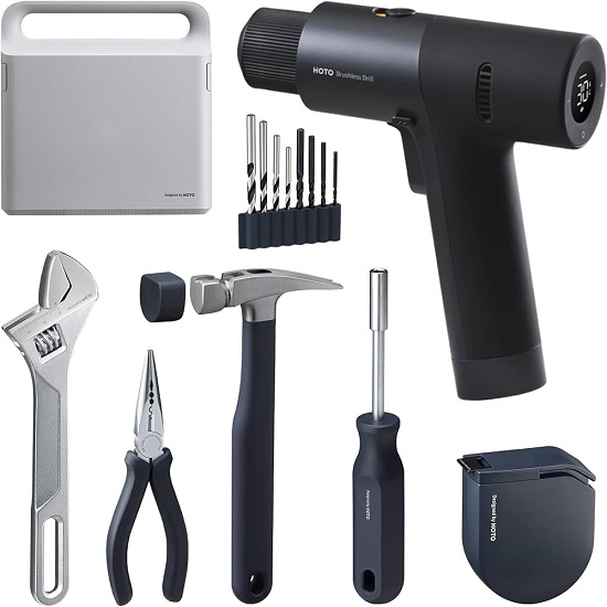 HOTO12V Brushless Drill Tool Set-2 HOTO12V Brushless Drill Tool Set-2