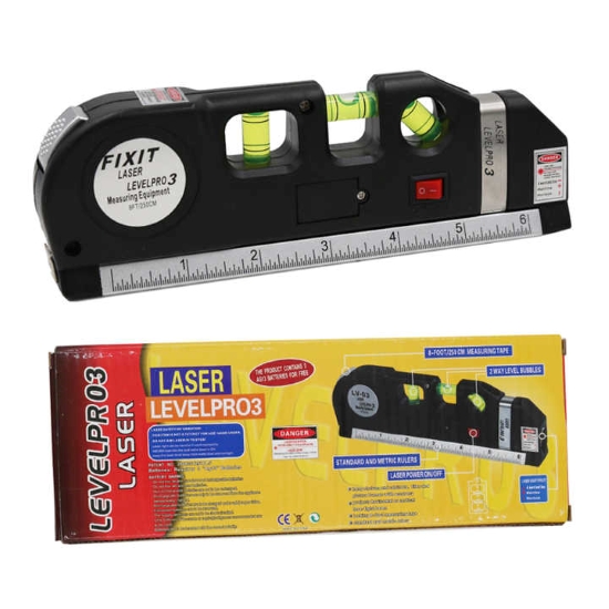 Laser level and single line meter of Fixit brand levelpro3 model-6 Laser level and single line meter of Fixit brand levelpro3 model-6